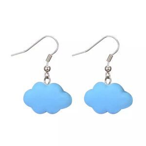 🆕Blue Cloud Charm Dangle Earrings